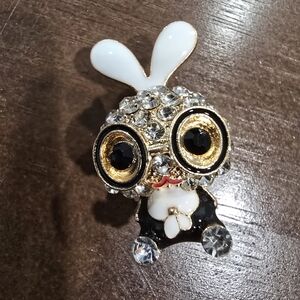 Crystal Bunny Pen Topper